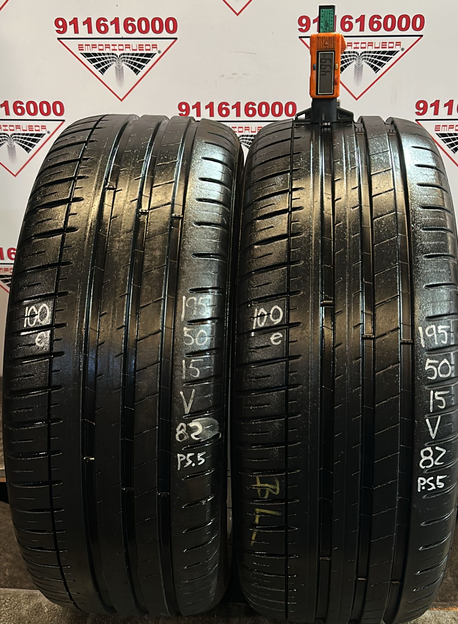 MICHELIN PILOT SPORT 3 USADO  195/50 R15 82 V